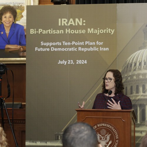 Message to the conference announcing house majority support for the Iranian resistance- 23July2024