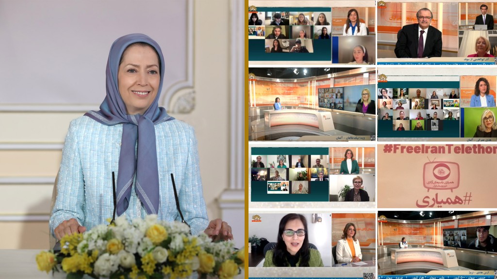 Maryam Rajavi’s Message on the Successful Completion of the 29th National Hamyari (Free Iran Telethon) with Simay Azadi (Iran NTV)