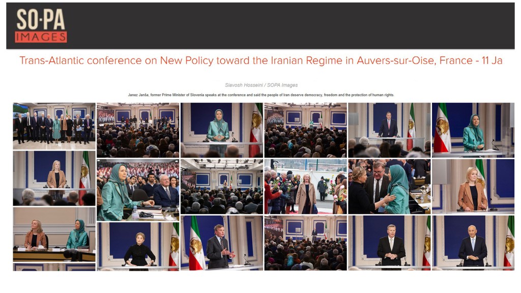 Trans-Atlantic conference on New Policy toward the Iranian Regime in Auvers-sur-Oise, France