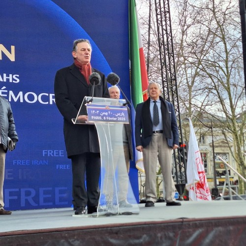 The grand rally of Iranians on the 46th anniversary of the anti-monarchic revolution in Paris- 8 February 2025