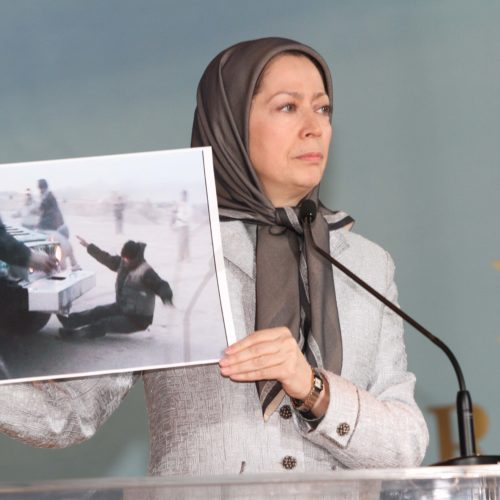 Maryam Rajavi- Conference in Paris- 12 April 2014