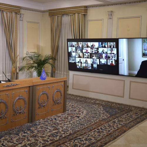 Discours de Hossein Jahansouz lors de la session intermédiaire du CNRI