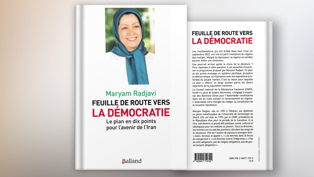 Présentation de “Feuille de route vers la démocratie en Iran” par Maryam Radjavi