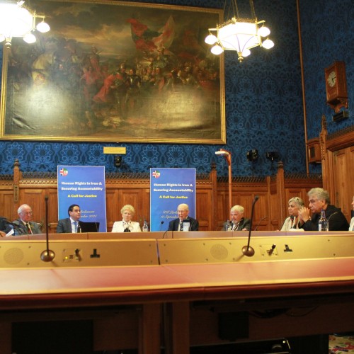 Conférence au parlement britannique en défense des droits humains en Iran-11 Septembre 2024