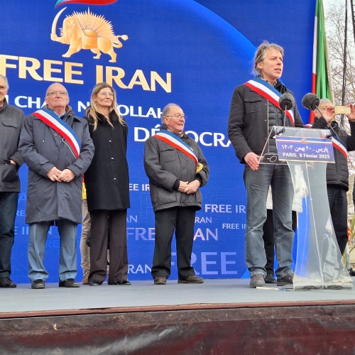 Grande manifestation des Iraniens à Paris pour le 46e anniversaire de la révolution antimonarchique - 8 Février 2025