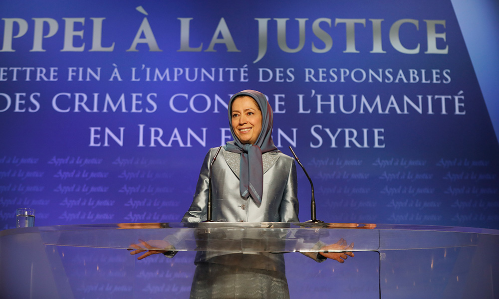 مریم رجوی: فراخوان به عدالت و محاكمه عاملان جنایت علیه بشریت در ایران و سوریه
