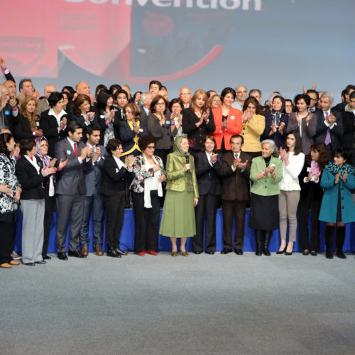 Maryam Rajavi-Universal convention of over 300 Iranian associations from Europe, United States and Australia in Paris-6