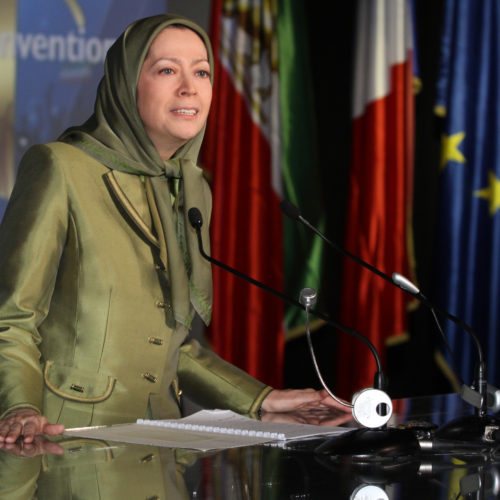 Maryam Rajavi-Universal convention of over 300 Iranian associations from Europe, United States and Australia in Paris-8