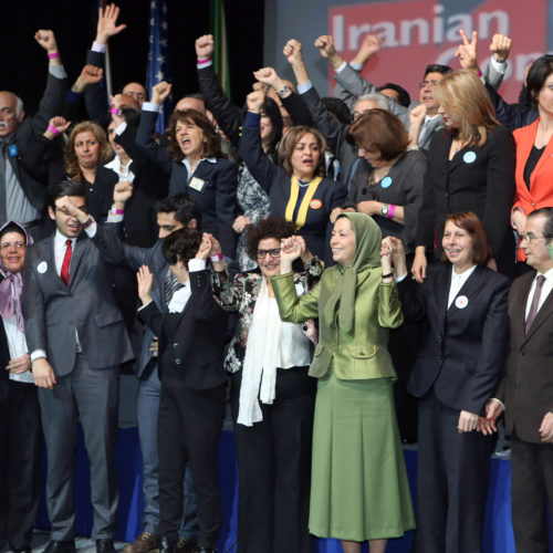 Maryam Rajavi-Universal convention of over 300 Iranian associations from Europe, United States and Australia in Paris-7