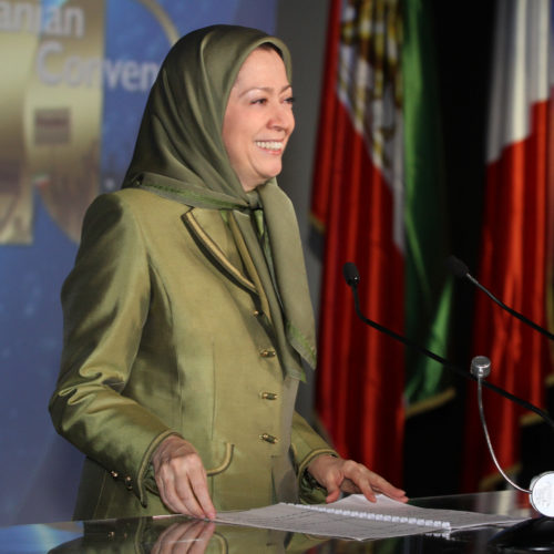 Maryam Rajavi-Universal convention of over 300 Iranian associations from Europe, United States and Australia in Paris-12