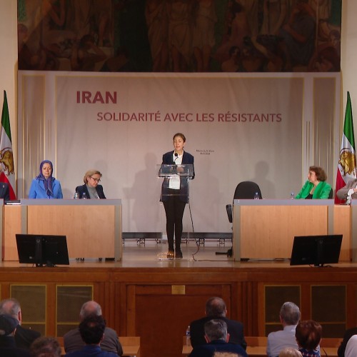 کنفرانس در شهرداری منطقه ۵پاریس – همبستگی با مقاومت ایران - ۱۱‌اردیبهشت ۱۴۰۳