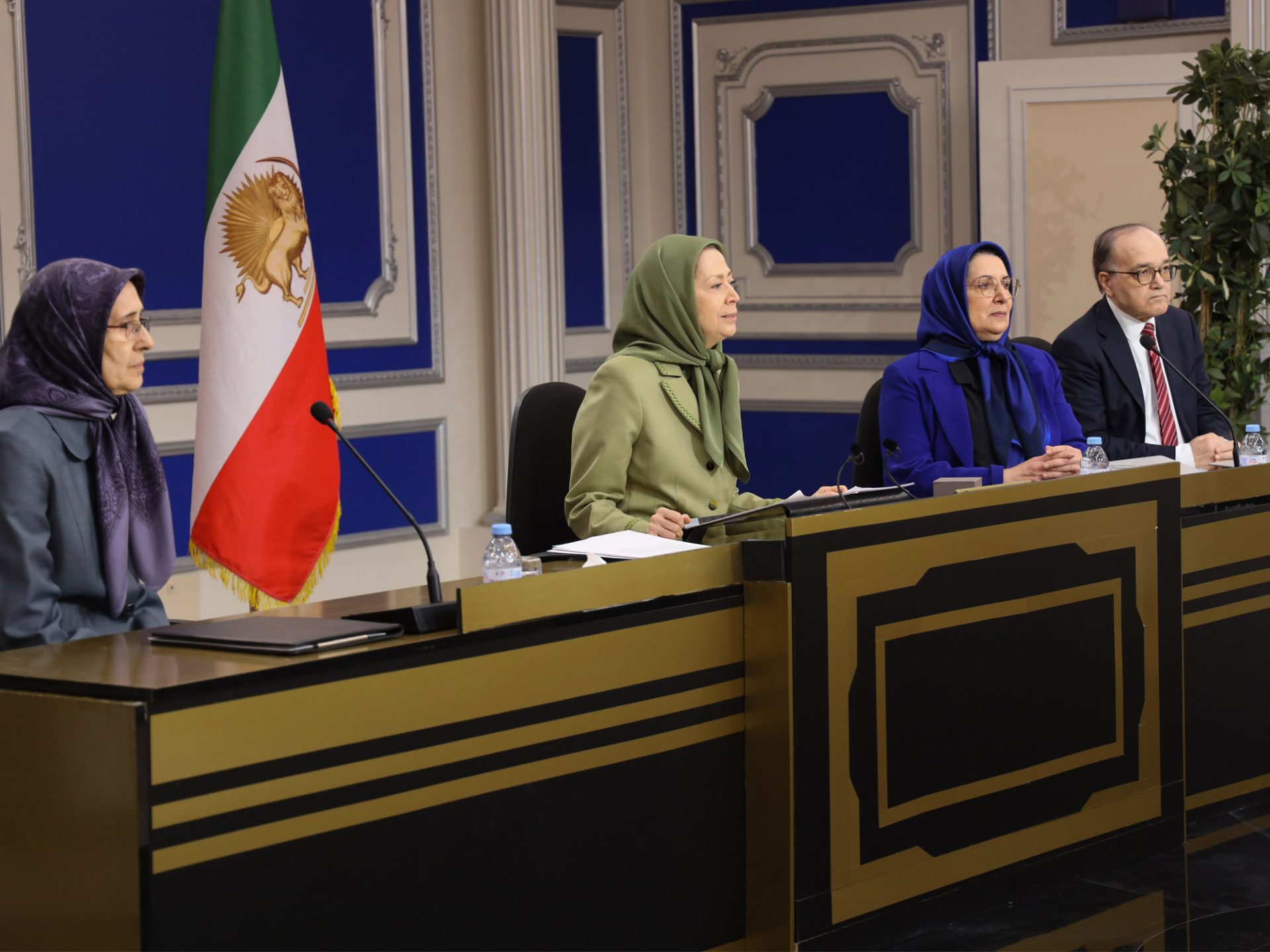 maryam-rajavi-ncri-session-after-overthrow-of-Assad